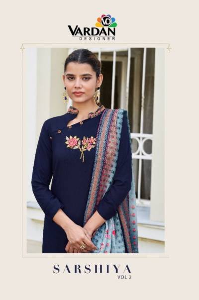 Sarshiya Vol 2 By Vardan Designer Embroidered Salwar Kameez Collection